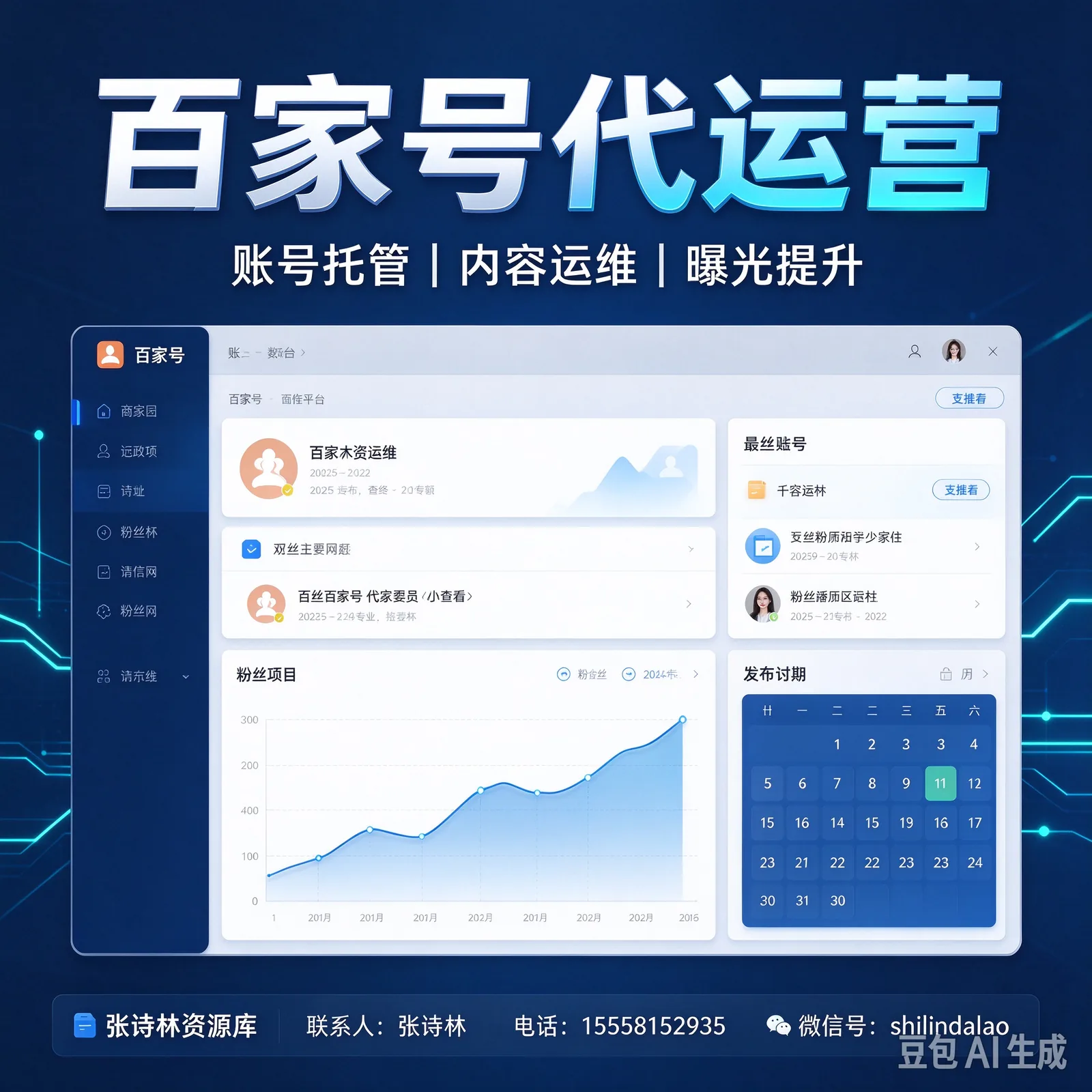 Baijiahao Account-Betreuung